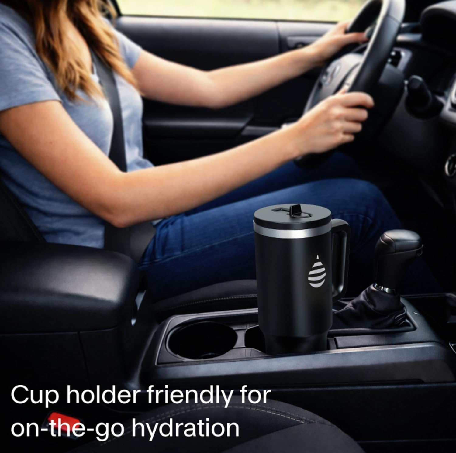 Clearly Filtered Water Bottle | Removes 200+ Contaminants, Double-Wall Insulated Stainless Steel, BPA/BPS Free, Phthalate Free, Filters Flouride Lead Chlorine (40oz, Black)